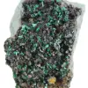 Brochantite bruta do Chile - Espécime científico sobre pedestal - 5