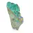 Exemplar raro de brochantite verde do Chile sobre uma base.