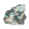 Brochantite natural do Chile montada em um suporte de exibição - 2