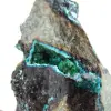 Brochantite natural do Chile montada em um suporte de exibição - 5