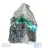 Brochantite natural do Chile montada em um suporte de exibição