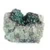 Brochantite verde bruta do Chile em suporte de exibição - 0
