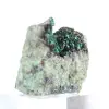 Brochantite verde bruta do Chile em suporte de exibição - 3