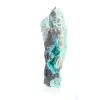 Brochantite verde bruta do Chile montada em uma base - 3