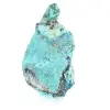 Mineral Brochantita bruto do Chile sobre uma base - 0