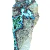 Mineral Brochantita bruto do Chile sobre uma base - 5
