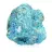 Chalcopyrite irisée du Mexique, agrégats métalliques sur socle