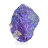 Chalcopyrite du Mexique sur socle, spécimen aux irisations naturelles - 4
