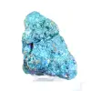 Chalcopyrite du Mexique en agrégat allongé aux reflets irisés - 4