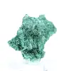 Malaquite fibrosa do Congo sobre base acrílica, espécime natural - 2