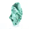 Malaquite sedosa do Congo-Kinshasa, mineral de coleção sobre base - 1
