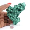 Agregado de malaquite do Congo-Kinshasa para colecionador, sobre base - 7
