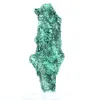 Coluna de malaquite fibrosa do Congo, espécime sobre base acrílica - 2