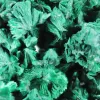 Amostra de malaquite fibrosa congolesa sobre base transparente - 5