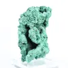 Malaquite fibrosa do Congo, pedra de coleção com lustro acetinado - 4