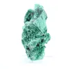 Malaquite densa com fibras cerradas do Congo, mineral sobre acrílico - 2
