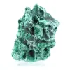 Malaquite densa com fibras cerradas do Congo, mineral sobre acrílico - 4