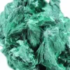 Malaquite densa com fibras cerradas do Congo, mineral sobre acrílico - 5
