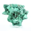Bloco robusto de malaquite fibrosa do Congo, decoração mineral - 2