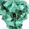 Bloco robusto de malaquite fibrosa do Congo, decoração mineral - 5