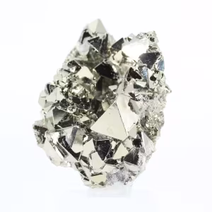 Pirita octaédrica do Peru – Cristalização em base acrílica