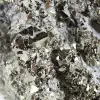 Pirita octaédrica natural – grupo cristalino peruano - 8