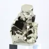 Mineral de pirita octaédrica do Peru para colecionadores. - 4
