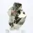 Mineral de pirita octaédrica do Peru para colecionadores.