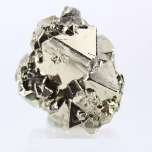 Pirita octaédrica autêntica do Peru – Peça de exibição