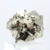 Pirita geométrica do Peru – Cristais octaédricos sobre uma base - 4