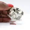 Pirita geométrica do Peru – Cristais octaédricos sobre uma base - 5