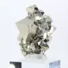 Espécime mineralógico de pirita octaédrica do Peru - 1