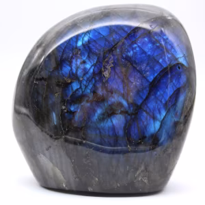 Ornamento em Labradorite Polida Espécime de Madagáscar