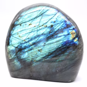 Pedra Fina Labradorite de Madagáscar Forma Livre Decoração