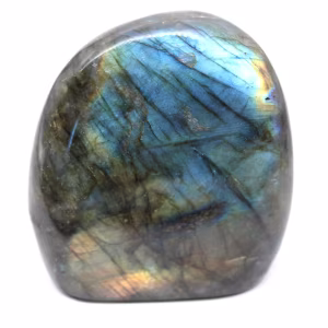 Espécime Mineral Labradorite Polida Origem Madagáscar