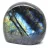 Forma Livre de Ornamento em Labradorite de Madagáscar
