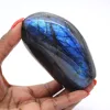 Pedra de Coleção Labradorite Polida de Madagáscar - 5