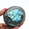 Mineral Ornamental Labradorite de Madagáscar Polida - 5