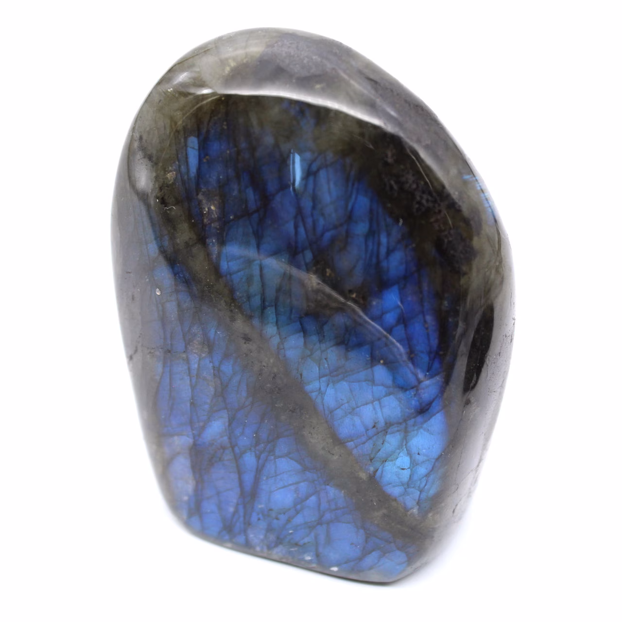 Ornamento Mineral Labradorite Polida Origem Madagáscar