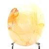 Quartzo amarelo polido de Madagáscar, seixo de coleção - 1