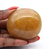 Seixo amarelo em quartzo malgaxe para decoração mineral - 2