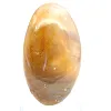 Pequeno seixo de quartzo amarelo de Madagáscar para colecionar - 0