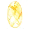 Seixo de quartzo amarelo malgaxe para coleção de pedras - 1