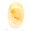 Quartzo amarelo de Madagáscar em seixo polido de coleção - 1