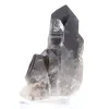Quartzo mórion do Brasil, cristal natural apresentado em base acrílica - 6