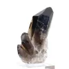 Cristal fino de quartzo mórion brasileiro em base, para colecionadores - 5