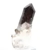 Cristal de quartzo negro mórion, origem Brasil, entregue com base - 3