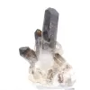 Cristal de quartzo negro mórion, origem Brasil, entregue com base - 4