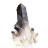 Cristal de quartzo negro mórion, origem Brasil, entregue com base - 5