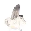 Mórion do Brasil, cristal de quartzo fumado negro em base acrílica - 5
